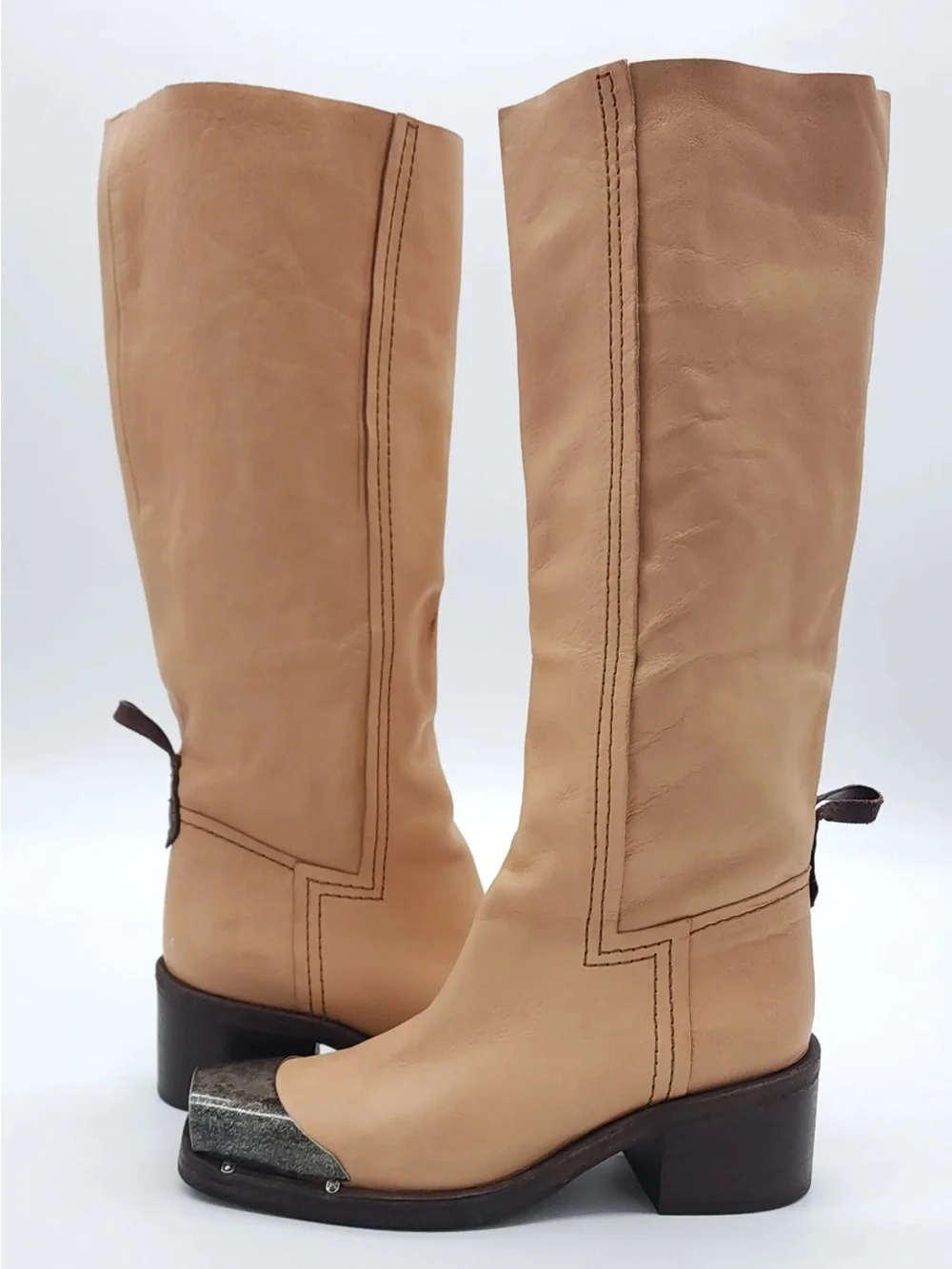 We The Free Beau Square Toe Knee High Boots 7